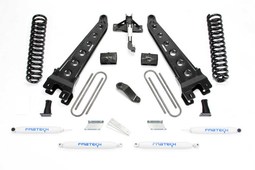 Fabtech 6 in. RAD ARM SYS W/COILS & PERF SHKS 2017 FORD F450/F550 4WD DIESEL K2282