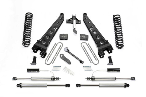 Fabtech 6 in. RAD ARM SYS W/COILS & 2.25 DL RESI FRT AND DL RR SHKS 17-19 FORD F250/350 4WD K2295DL