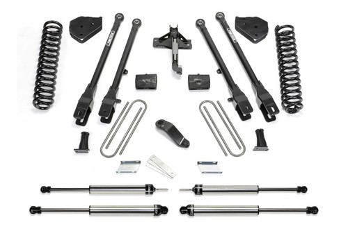 Fabtech 6 in. 4LINK SYS W/COILS & DL SHKS 2018 FORD F450/F550 4WD DIESEL K2306DL