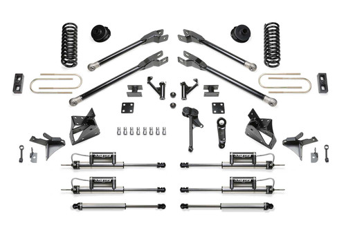 Fabtech 5 in. 4LINK KIT W/ FRT DUAL DLSS SHKS & RR DLSS SHKS 2013-18 RAM 3500 4WD K3092DL