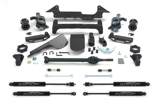 Fabtech 6 in. PERF SYS W/STEALTH 03-05 HUMMER H2 SUV/SUT 4WD W/RR AIR BAGS K5001M