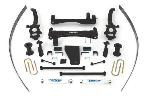 Fabtech 6 in. BASIC SYS W/PERF SHKS 2004-13 NISSAN TITAN 2/4WD K6000