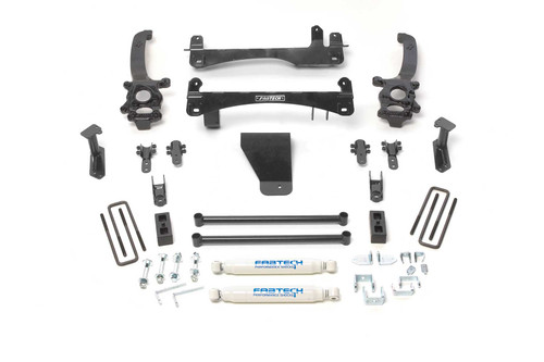 Fabtech 6 in. BASIC SYS W/PERF RR SHKS 06-15 NISSAN FRONTIER 2/4WD K6003