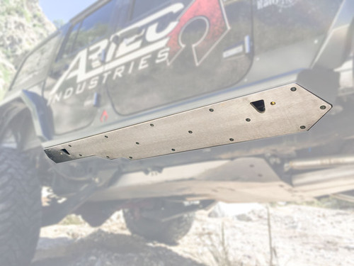 Artec Industries JK NightHawk Sliders Rock Guard Kit Aluminum Plus Hardware Artec Industries JK2405