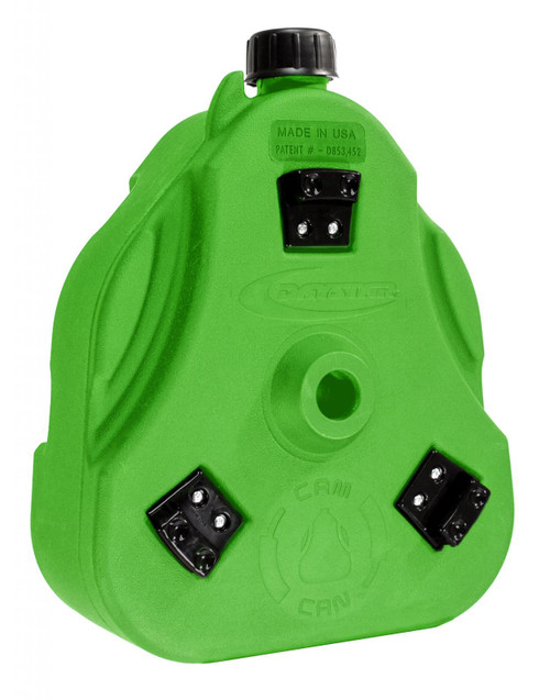 Daystar Cam Can Bright Green Non-Flammable Liquids Includes Spout KU71114BG