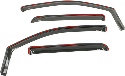 0718 JEEP WRANGLER JK 4 PC IN CHANNEL WINDOW VISOR 0718 JEEP WRANGLER JK 4 PC IN CHANNEL WINDOW VISOR