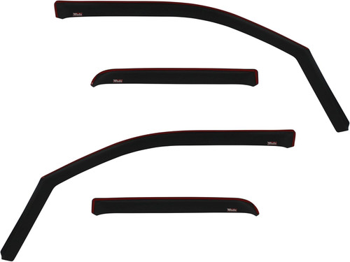 1920 RAM 1500 QUAD CAB (EX CLASSIC) INCHANNEL WIND DEFLECTOR 4PC MATTE BLACK 1920 RAM 1500 QUAD CAB (EX CLASSIC) INCHANNEL WIND DEFLECTOR 4PC MATTE BLACK