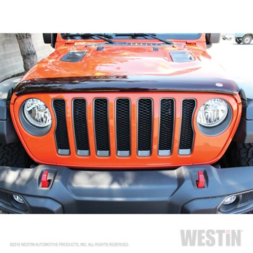 18C WRANGLER JK SMOKE PLATINUM BUG SHIELD 18C WRANGLER JK SMOKE PLATINUM BUG SHIELD