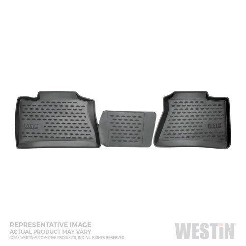 1522 F150 SUPERCREW BLACK PROFILE FLOOR LINERS 2ND ROW 1522 F150 SUPERCREW BLACK PROFILE FLOOR LINERS 2ND ROW