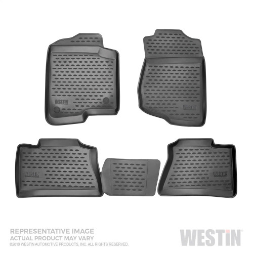 1420 ROGUE BLACK PROFILE FLOOR LINERS FRONT & 2ND ROW 1420 ROGUE BLACK PROFILE FLOOR LINERS FRONT & 2ND ROW