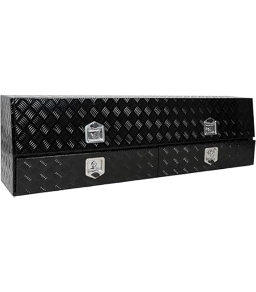 BRUTE HIGH CAP 96IN STAKE BED TOPSIDER CONTRACTOR BOX W/DOORS TEXTURED BLACK BRUTE HIGH CAP 96IN STAKE BED TOPSIDER CONTRACTOR BOX W/DOORS TEXTURED BLACK