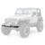 Smittybilt SRC Classic Front Bumper W/D Rings 76-06 Wrangler CJ/TJ/TJ/LJ Black Textured 76740D