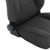 Smittybilt Front Seat Factory Style Replacement W/ Recliner 76-16 Wrangler CJ/YJ/TJ/LJ/JK Denim Black 45015