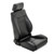 Smittybilt Front Seat Contour Sport Bucket W/ Recliner 76-16 Wrangler CJ/YJ/TJ/LJ/JK Vinyl Black 49501