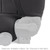 Smittybilt Neoprene Seat Cover 76-90 Wrangler CJ/YJ Set Front/Rear Black 471001