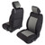 Smittybilt Neoprene Seat Cover 76-90 Wrangler CJ/YJ Set Front/Rear Tan 471025