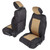 Smittybilt Neoprene Seat Cover 76-90 Wrangler CJ/YJ Set Front/Rear Red 471030