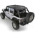 Smittybilt Wind Breaker 76-06  Wrangler YJ, TJ, LJ Denim Black 90015