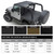 Smittybilt Mesh Extended Soft Top 10-18 Wrangler JK 2 DR Black Smittlybilt94200