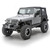 Smittybilt Tonneau Cover For OEM Soft Top W/Channel Mount 07-18 Wrangler JK 4DR Black Diamond 761335