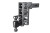Drop Hitch 2.5" Receiver Class V 21K Towing Hitch GH 624, Combo Includes Dual Hitch Ball, Pintle Lock & 2 Hitch (9" DROP 2.5")