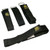 Bulldog Winch Storage Cinch Straps 4 Pcs Black 20338