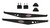 Tuff Country Ladder Bars 99-06 Silverado/Sierra and 94-01 Dodge Ram 1500 4WD Pair 30990