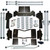 Rubicon Express 4.5 Inch ZJ Long Arm Lift Kit 93-98 Grand Cherokee ZJ Extreme Duty Lift Kit W/Mono Tube Shocks RE8300M