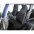 Rugged Ridge Fabric Front Seat Covers, Black; 76-90 Jeep CJ/Wrangler YJ 13242.01