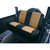 Rugged Ridge Neoprene Rear Seat Covers, Tan; 03-06 Jeep Wrangler TJ 13263.04