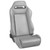 Rugged Ridge Sport Front Seat, Reclinable, Gray; 76-02 Jeep CJ/Wrangler YJ/TJ 13405.09