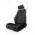 Rugged Ridge Ultra Front Seat, Reclinable, Black; 97-06 Jeep Wrangler TJ 13414.01