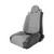 Rugged Ridge RRC Off Road Racing Seat, Reclinable, Gray; 84-01 Jeep Cherokee XJ 13448.09