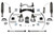Fabtech 6 in. BASIC SYS W/ DL 2.5 & 2.25 14-18 GM C/K1500 P/U W/ OE FORG STL UCA K1112DL