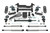 Fabtech 6 in. PERF SYS W/DLSS SHKS 03-08 HUMMER H2 SUV/SUT 4WD W/RR COIL SPRINGS K5000DL