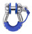 Daystar D Ring Isolator Washer Locker Kit 2 Locking Washers and 6 Non-Locking Washers Blue KU70059RB