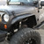 0718 JEEP WRANGLER TUBULAR FRONT FENDERTEXTURED BLACK 0718 JEEP WRANGLER TUBULAR FRONT FENDERTEXTURED BLACK