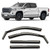 1418 SILVERADO/SIERRA 1500 CREW CAB/1519 2500/3500 CREW CAB WIND DEFLECTOR 4PC 1418 SILVERADO/SIERRA 1500 CREW CAB/1519 2500/3500 CREW CAB WIND DEFLECTOR 4PC