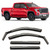 1418 SILVERADO/SIERRA 1500 CREW CAB/1519 2500/3500 CREW CAB WIND DEFLECTOR 4PC 1418 SILVERADO/SIERRA 1500 CREW CAB/1519 2500/3500 CREW CAB WIND DEFLECTOR 4PC