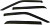 15C F150/17C F250/F350 SUPERCREW SUPERDUTY TAPE ON WIND DEFLECTOR 4PC SMOKE 15C F150/17C F250/F350 SUPERCREW SUPERDUTY TAPE ON WIND DEFLECTOR 4PC SMOKE