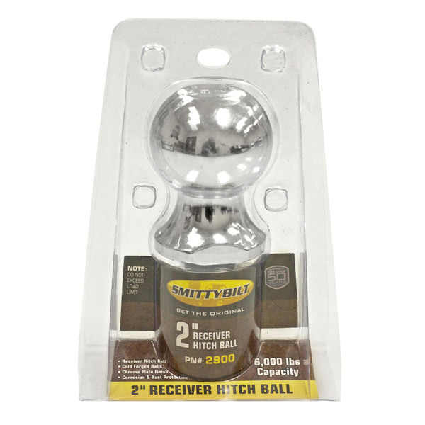 Smittybilt Receiver Ball 2 Inch 2900