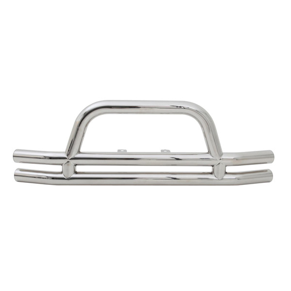 Smittybilt Tubular Bumper Front 07-18 Wrangler JK W/ Hoop Stainless Steel JB48-FS