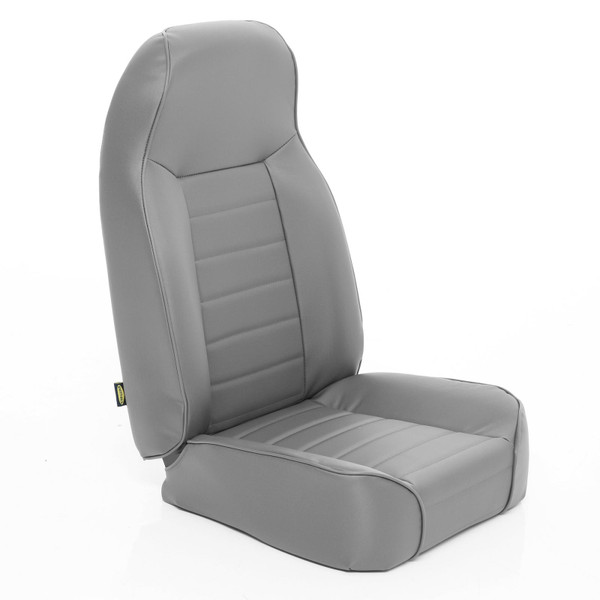 Smittybilt Front Seat Standard Bucket 76-14 Wrangler CJ/YJ/TJ/LJ/JK Denim Gray 44911