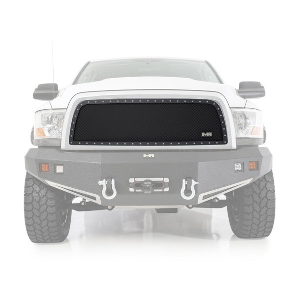 Smittybilt M1 S/S Wire Mesh Grille 13-16 Ram 2500/3500 Black 615804