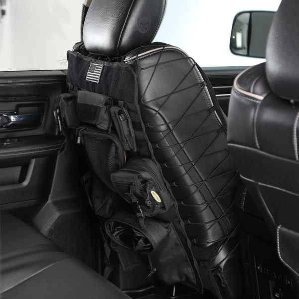 Smittybilt Neoprene Seat Cover 13-18 Wrangler JK 2 DR Set Front/Rear Red 471530
