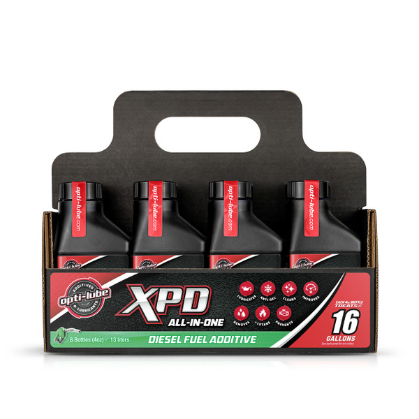 Opti-Lube XPD Diesel Fuel Additives (RED): 4oz 8 pack Opti-Lube XPD Diesel Fuel Additives (RED): 4oz 8 pack