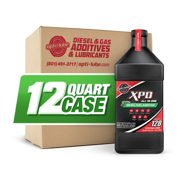 Opti-Lube XPD RED Diesel Fuel Additive Quart Case of 12