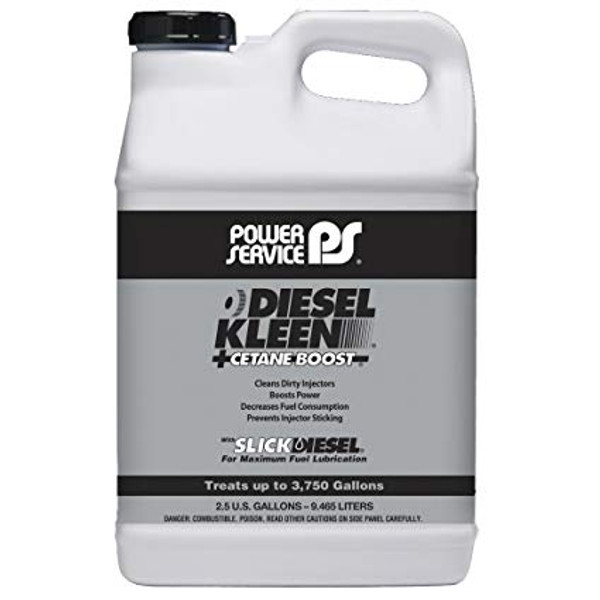 Power Service Diesel Additives DIESEL KLEEN +CETANE BOOST 2.5 Gallon Jugs 3850 Set of 2