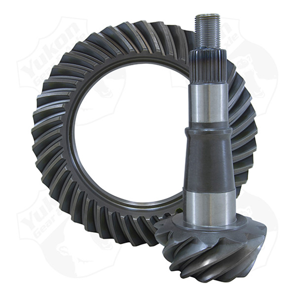 Yukon Gear & Axle High Performance Yukon Ring And Pinion Gear Set For Chrysler 9.25 Inch Front In A 4.56 Ratio Yukon YG C9.25R-456R