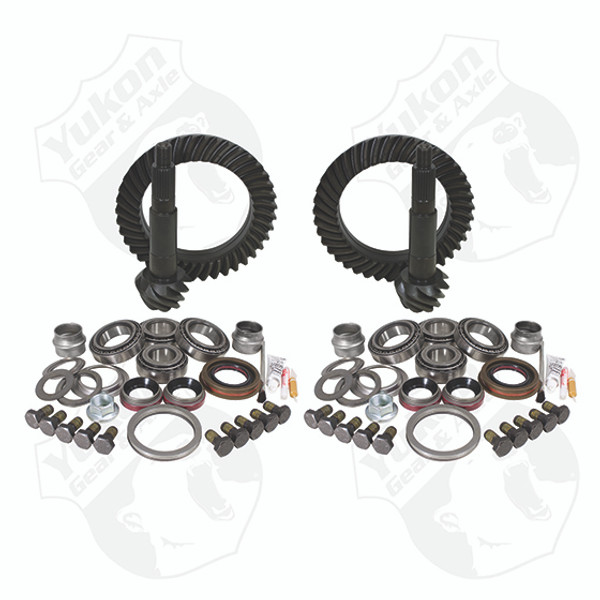 Yukon Gear & Axle Yukon Gear And Install Kit Package For Jeep JK Rubicon 4.56 Ratio Yukon YGK054